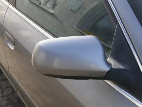 Audi A6 4B Spiegel Außenspiegel rechts elektrisch silber LY7W mit GLAS Facelift