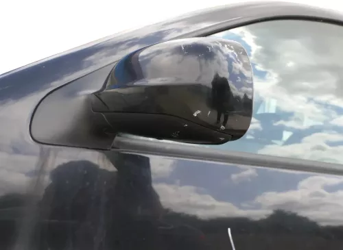 VW Golf 4 Bora mechanischer Spiegel vorne links Außenspiegel schwarz LC9Z & Glas (202072)