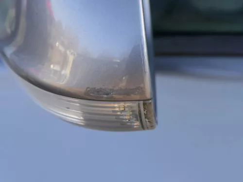 VW Golf 5+6 5M1 Plus elektrischer Spiegel Außenspiegel links grau LA7T Blinker (202081)
