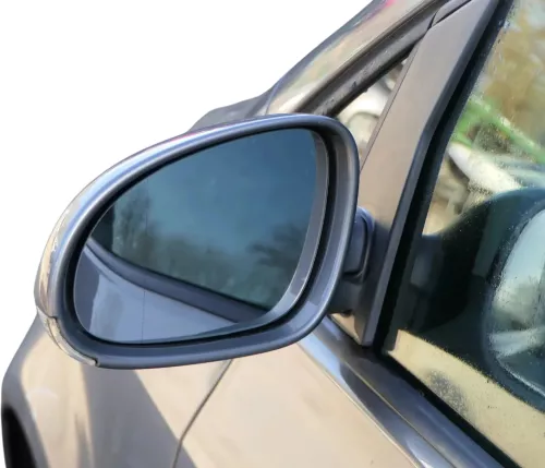 VW Golf 5+6 5M1 Plus elektrischer Spiegel Außenspiegel links grau LA7T Blinker