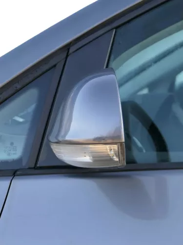 VW Golf 5+6 5M1 Plus elektrischer Spiegel Außenspiegel links grau LA7T Blinker (202081)