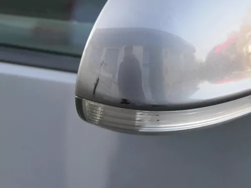 VW Golf 5M1 Plus elektrischer Spiegel rechts Blinker grau LA7T (202082)