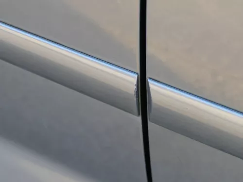 VW Golf Plus 5M Türblatt Tür vorne links Fahrertür grau LA7T  -Türblatt +Rahmen (202083)