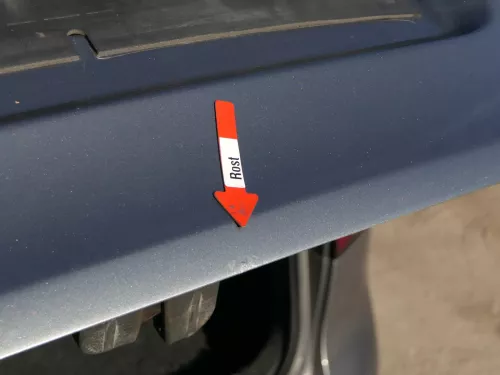 VW Golf Plus 5M + 521 Heckklappe hinten Kofferraumklappe + Scheibe grau LA7T (202087)