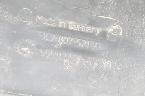 Passat 3C Kombi NUR Spoiler Stoßstange hinten Heckstoßstange schwarz (202131)