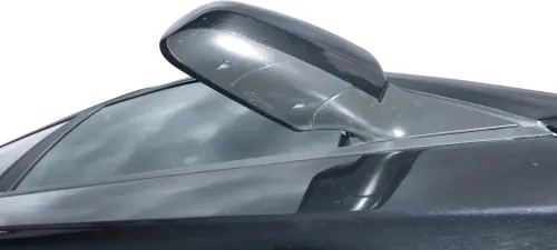 Audi A3 8P elektrischer Spiegel Außenspiegel vorne rechts schwarz LZ9Y (202161)
