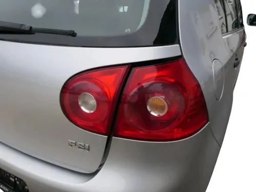 VW Golf 5 V Heckklappe hinten Kofferraumklappe mit Scheibe silber grau LA7W Sil (202242)