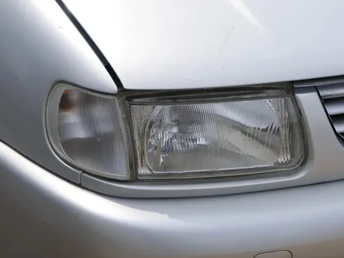 VW Polo 6N Kühlergrill Grillleiste vorne + Leiste Grill silber LB7Z (202310)