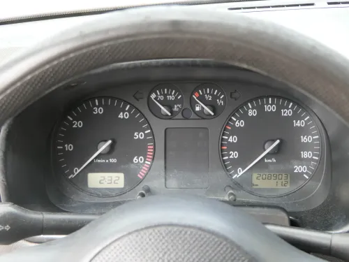 VW Polo 6N Tacho Tachometer Kombiinstrument 208.000km 6N0919860T 6N0919860R (202319)