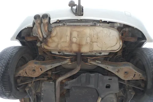 A3 8P Auspuff Endschalldämpfer hinten 1,9 TDI BLS Doppelrohr Rohr Endtopf (202406)