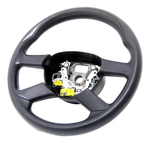 VW Polo 9N 9N3 Touran Fox Lenkrad 4-Speichen 6Q0419091R Leder Lederlenkra (127921)