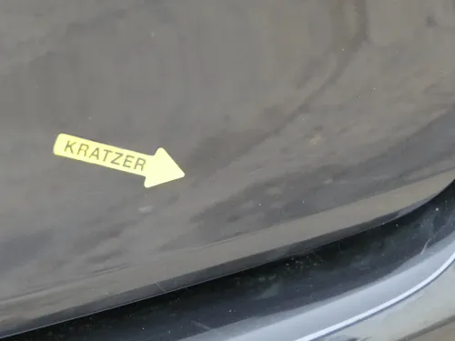 VW Golf 5 V Heckklappe hinten Kofferraumklappe mit Scheibe schwarz LC9Z (202132)