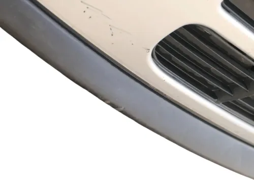 Polo 6N Stoßstange vorne breite Styling XXL Frontstoßstange silber LB7Z +Gitter (202311)