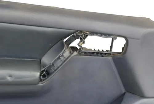 Golf 4 3 1E Cabrio 1E Türverkleidung Verkleidung Tür vorne links  LEDER blau (202449)
