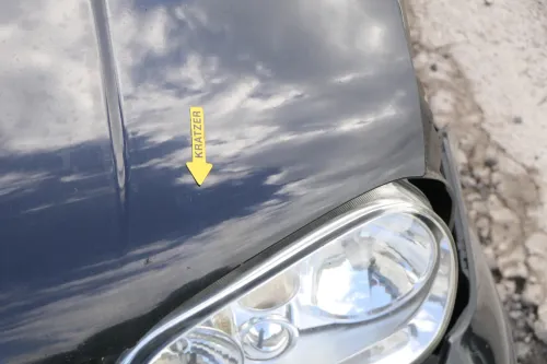 VW Golf 4 Cabrio 1E Motorhaube Haube Klappe vorne schwarz LC9Z (202494)