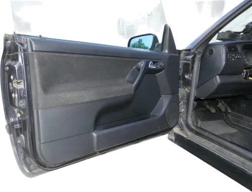 Golf 4 3 1E Cabrio 1E Türverkleidung Verkleidung Tür vorne links schwarz (202511)