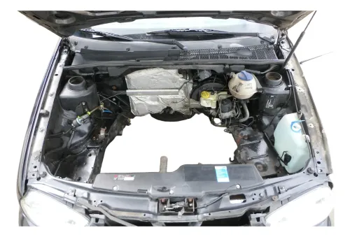 VW Golf 4 Cabrio 1E Schloßträger Lüfter Halter Kühler Wasserkühler Pralldämpfer (202516)