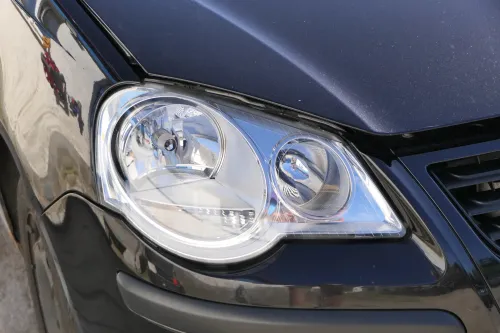 VW Polo 9N3 Cross Motorhaube KLappe vorne schwarz LC9Z Haube (202664)